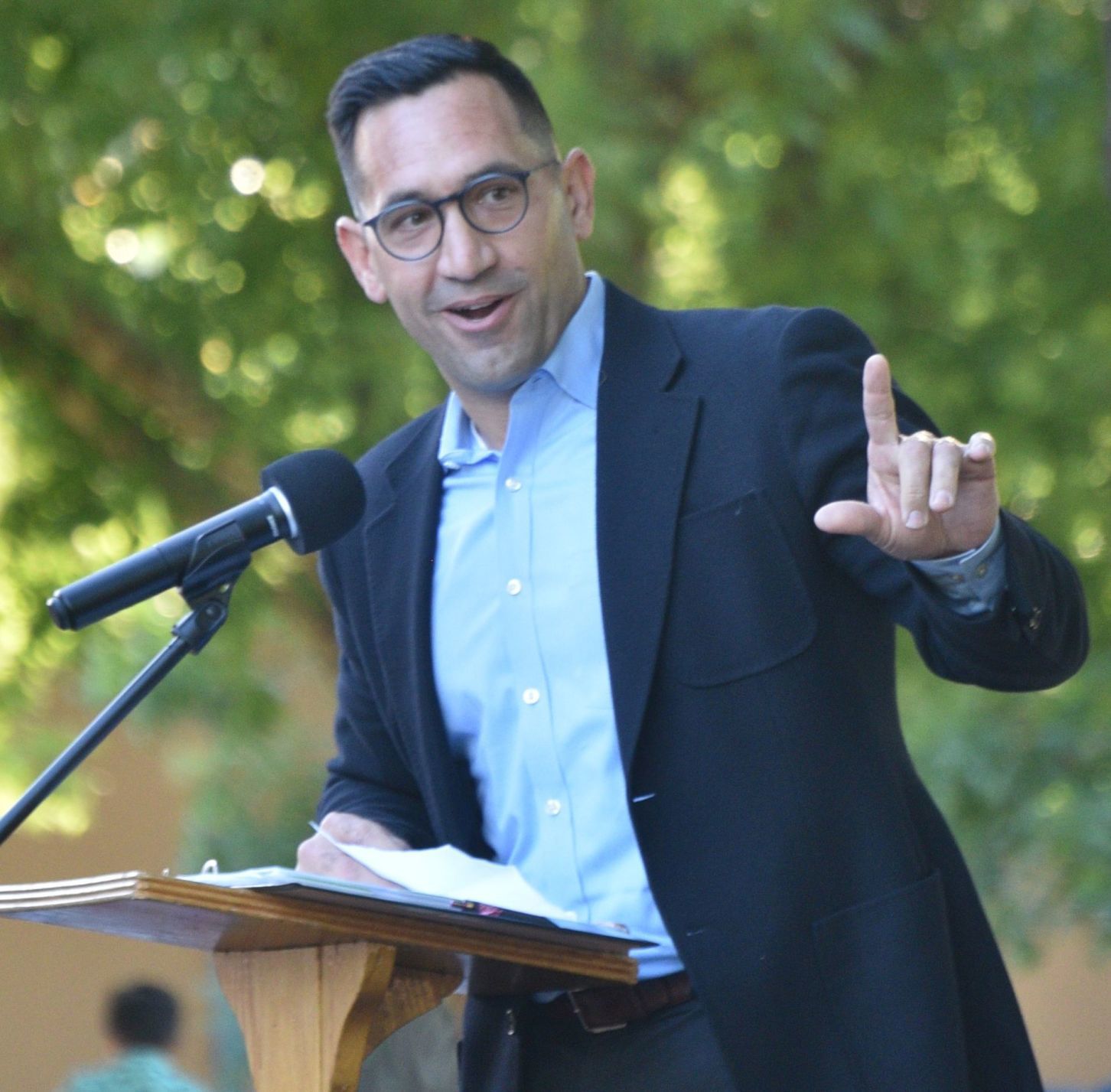 St. Helena High School Principal Ben Scinto